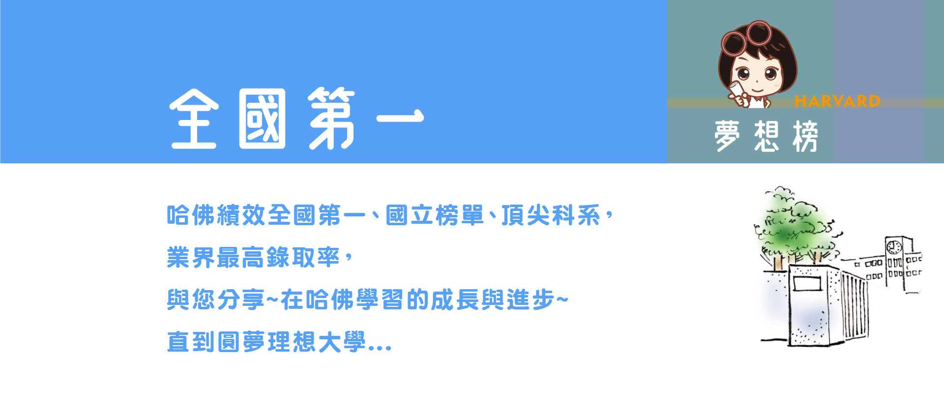 哈佛補習班的banner4